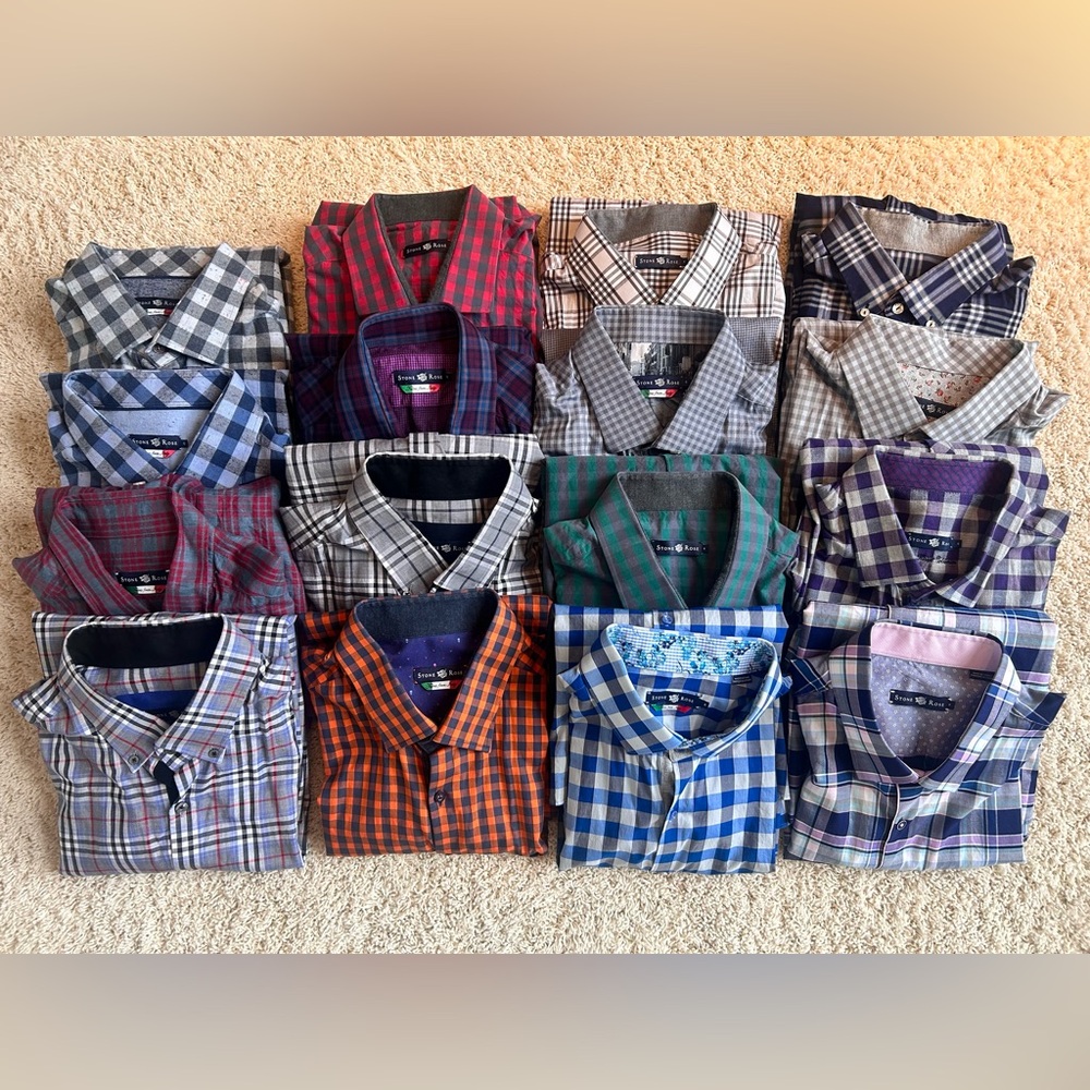 Stone Rose Men’s Shirts size 6/2XL